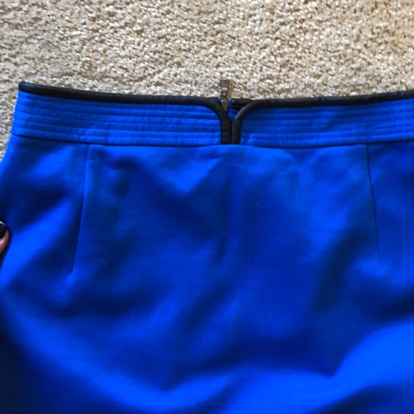 Tahari Royal Blue Midi Skirt - Picture 4 of 8